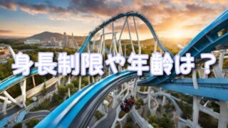ザフライングダイナソー身長制限ギリギリでもOK?年齢制限や子供の適正年齢は?