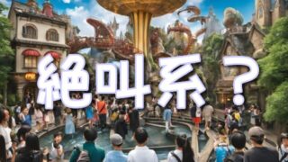 ザフライングダイナソーは怖い絶叫系?気絶や失神に怖くない乗り方も!