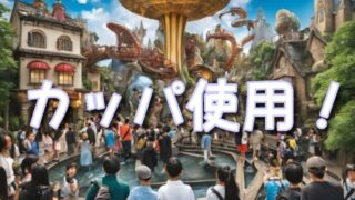 ジュラシックパークザライドでのカッパ使用体験！貸出や濡れない方法と対策も！USJ